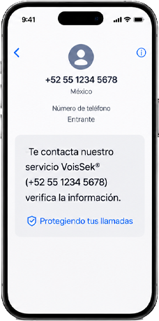 Mensaje sospechoso